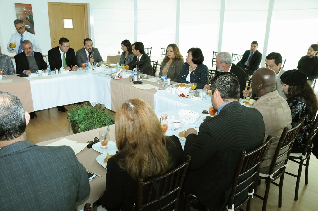La reunión previa a la entrega de reconocimientos